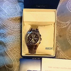Seiko Chronograph with alarm